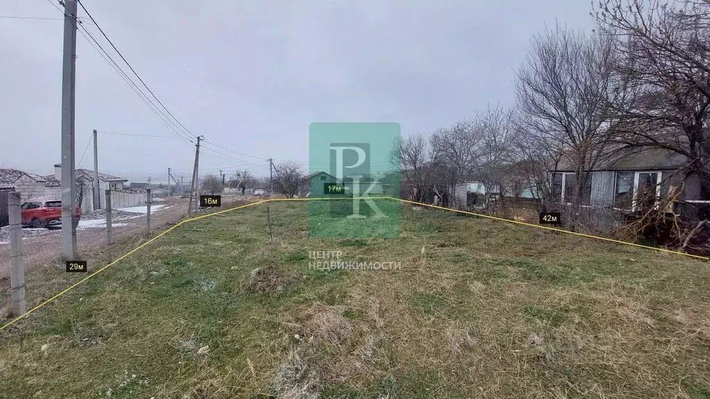 Участок в Севастополь с. Россошанка, ул. Запрудная (9.25 сот.) - Фото 1