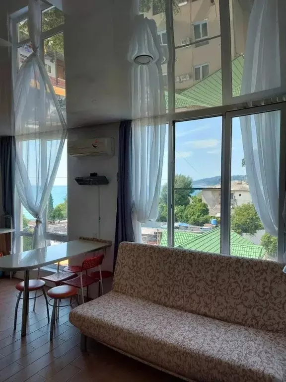 Студия Краснодарский край, Сочи Мамайка мкр, ул. Крымская, 81 (25.0 м) - Фото 1