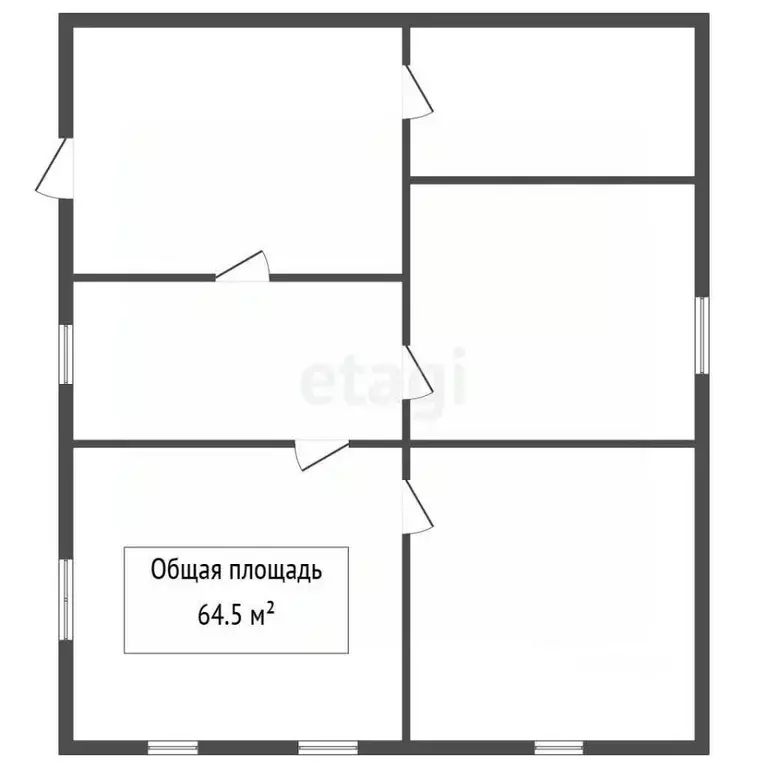 Дом в Кемеровская область, Прокопьевск Карельский пер., 21 (65 м) - Фото 2