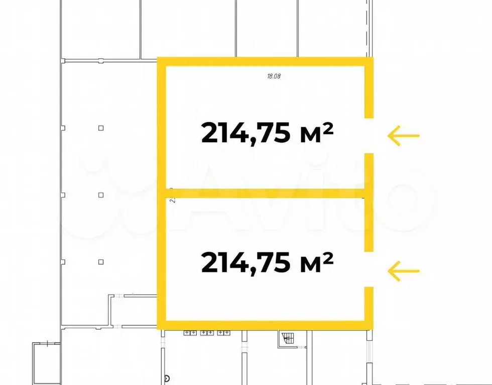 Склад, 214.5 м - Фото 1