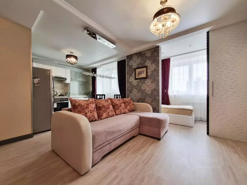 1-к кв. Липецкая область, Липецк ул. Ушинского, 54 (40.0 м) - Фото 1