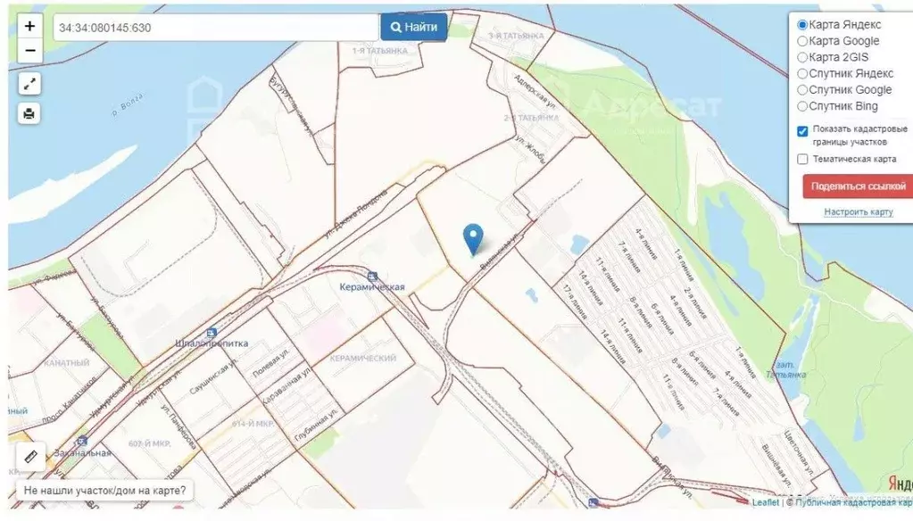 Участок в Волгоградская область, Волгоград ул. Джека Лондона (7.18 ... - Фото 2