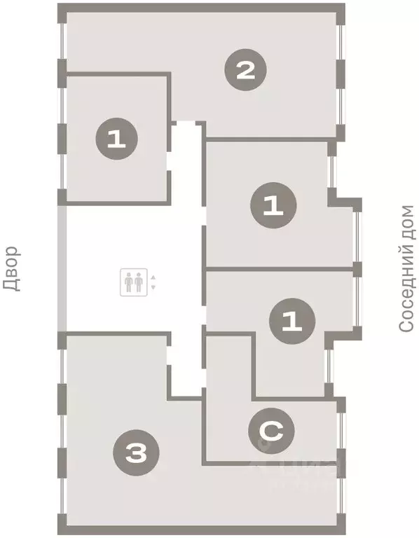 2-к кв. Свердловская область, Екатеринбург пер. Торфяной, 4 (69.8 м) - Фото 2