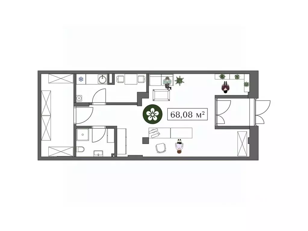 Помещение свободного назначения в Москва Жилой комплекс Преображенская ... - Фото 1