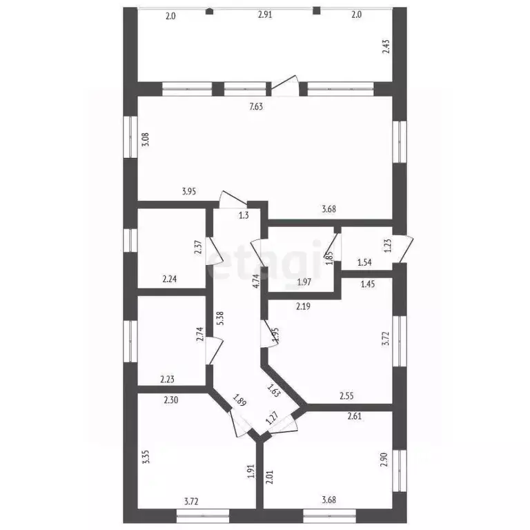 Дом в Московская область, Раменский муниципальный округ, с. Кривцы ул. ... - Фото 2