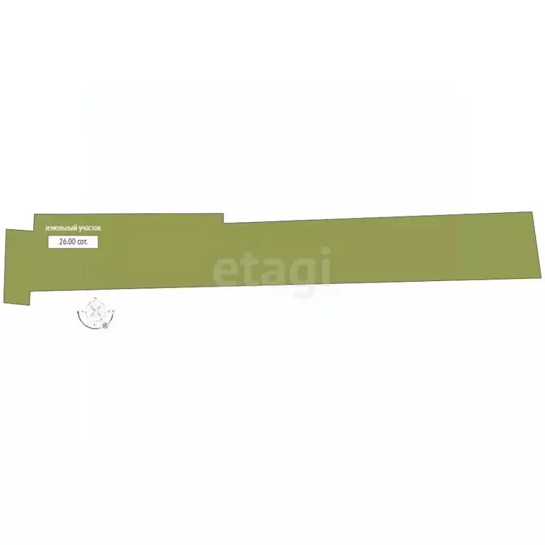 Участок в Брянская область, Брянский район, Отрадненское с/пос, д. ... - Фото 1