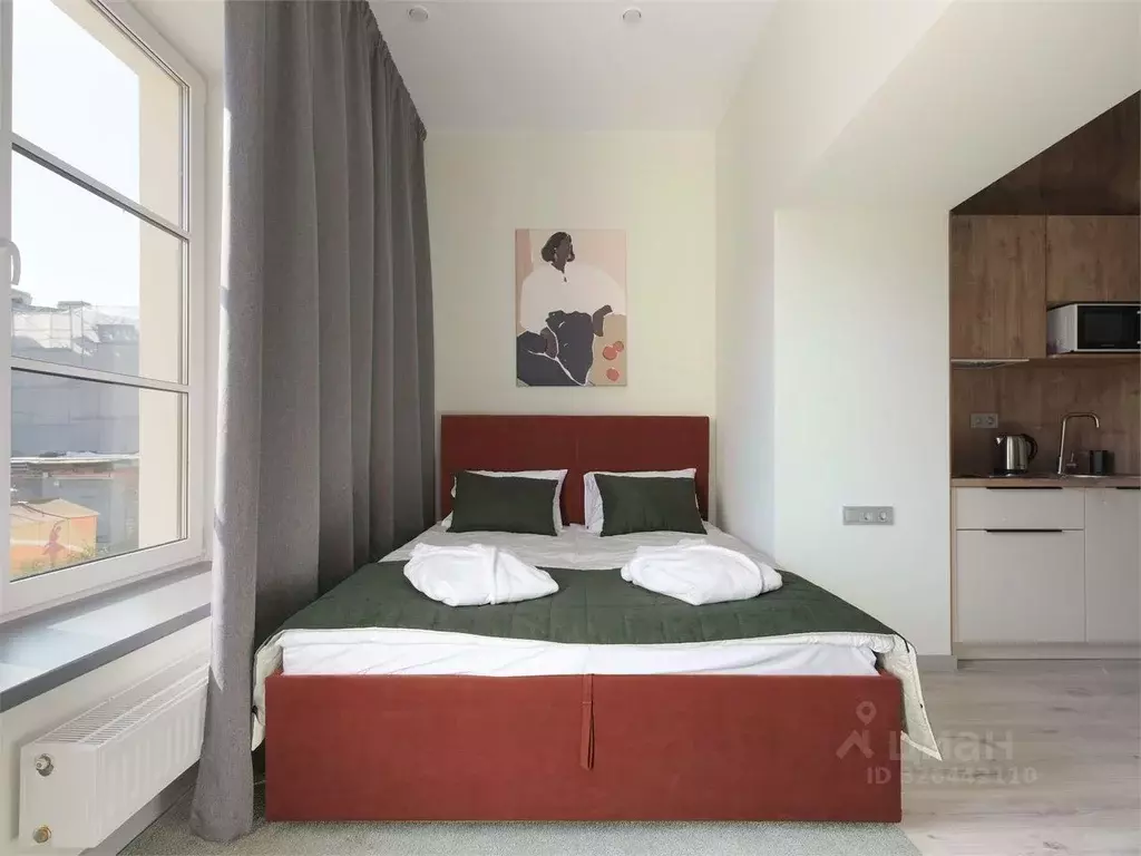 Студия Санкт-Петербург ул. Константина Заслонова, 8Б (19.5 м) - Фото 1