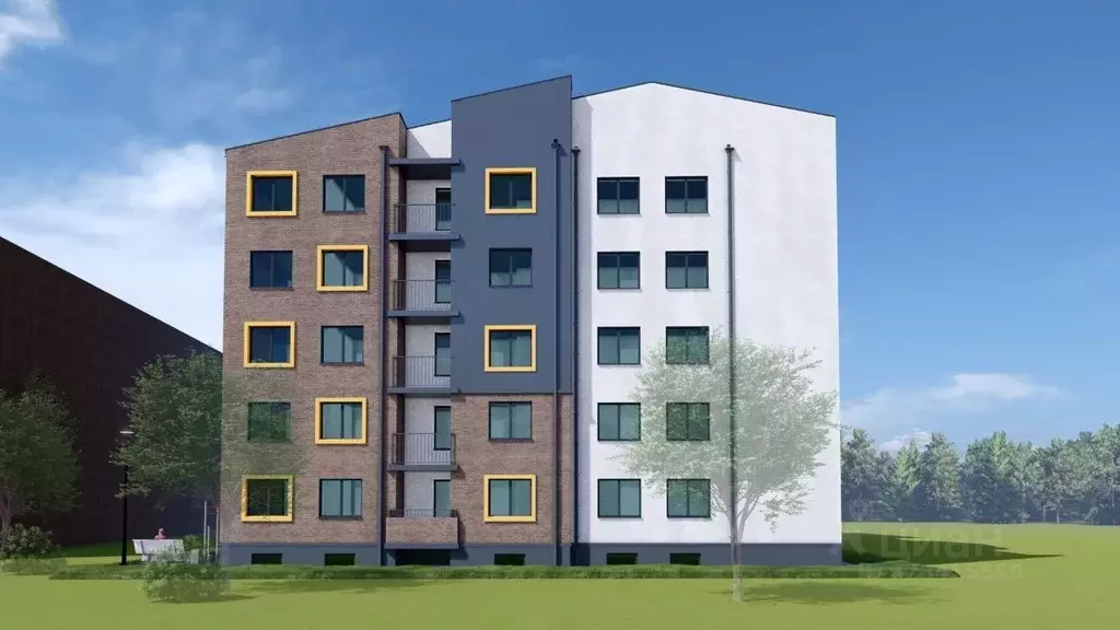 2-к кв. Калининградская область, Пионерский Рабочая ул., 42 (56.96 м) - Фото 2