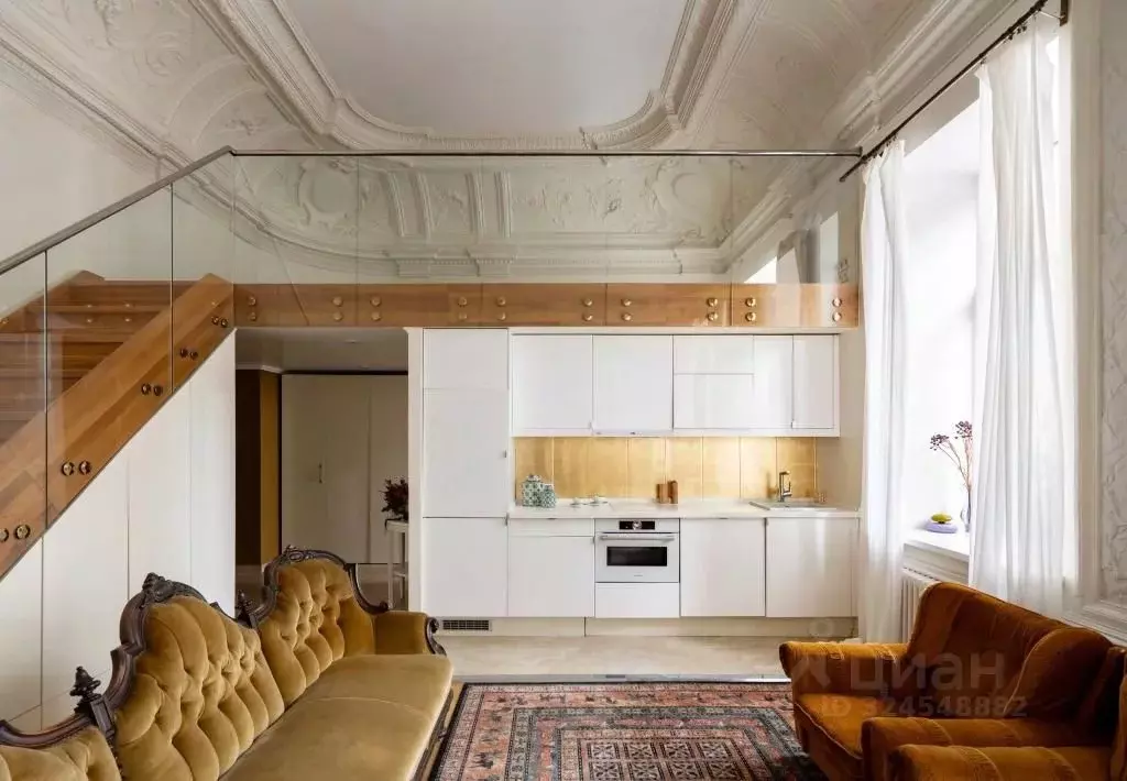 1-к кв. Москва Малый Гнездниковский пер., 10 (48.0 м) - Фото 2