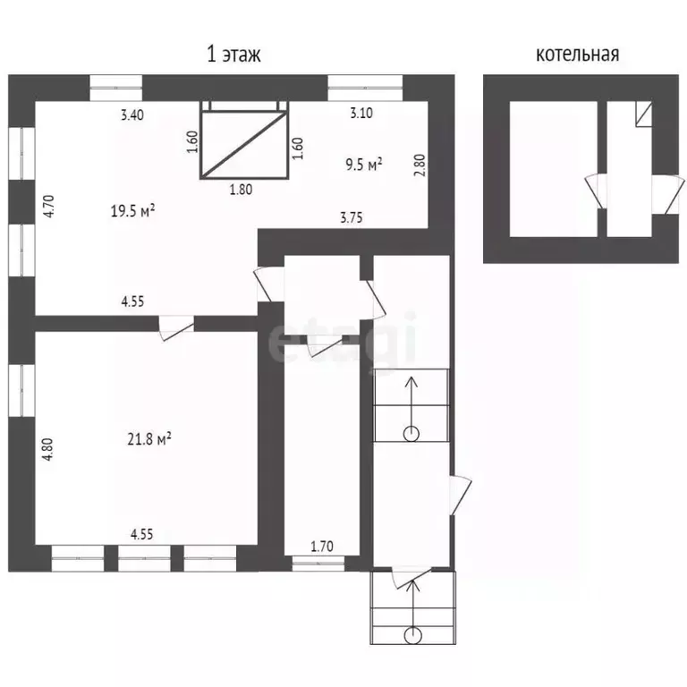 Дом в Нижегородская область, Выкса городской округ, Ближне-Песочное рп ... - Фото 1