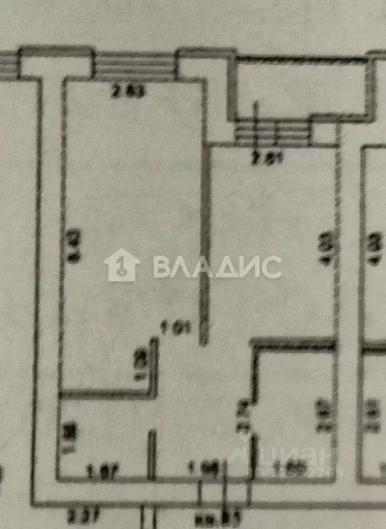 1-к кв. Пензенская область, Пензенский район, Засечный сельсовет, с. ... - Фото 2