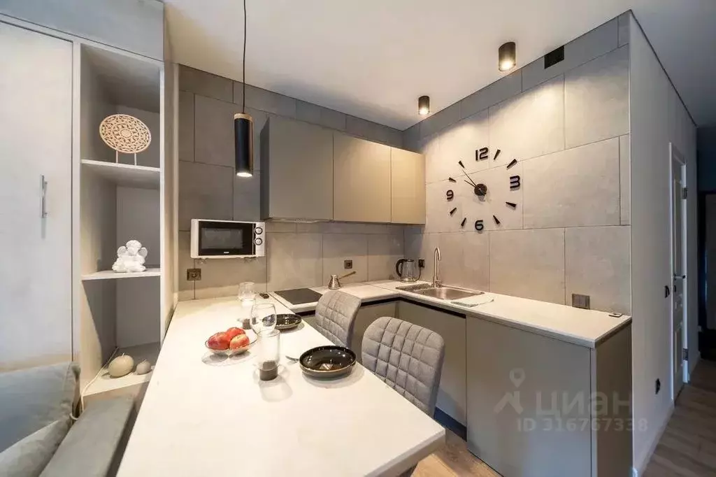 Студия Санкт-Петербург Богатырский просп., 2А (30.0 м) - Фото 1