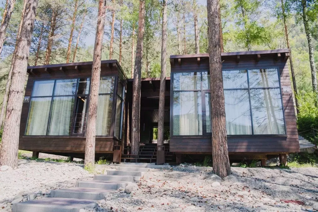 Дом в Алтай, Майминский район, Усть-Мунинское с/пос, Алтика тер. 1 (28 ... - Фото 1