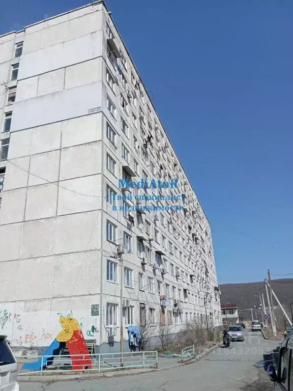 1-к кв. Приморский край, Владивосток Снеговая ул., 125 (22.2 м) - Фото 0