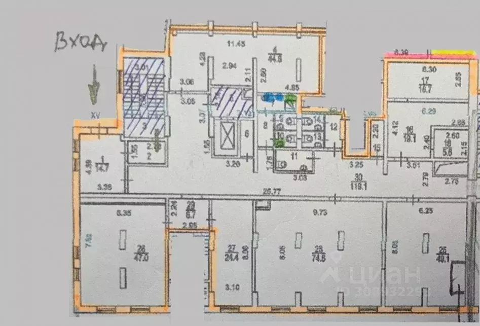 Помещение свободного назначения в Москва Михневская ул., 8 (476 м) - Фото 1