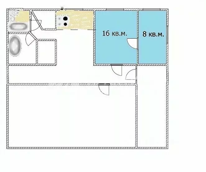 Комната Москва Цветной бул., 25С1 (24.0 м) - Фото 2
