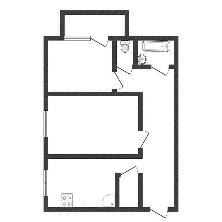 2-комнатная квартира: Бийск, улица Александра Пушкина, 209 (51.6 м) - Фото 1