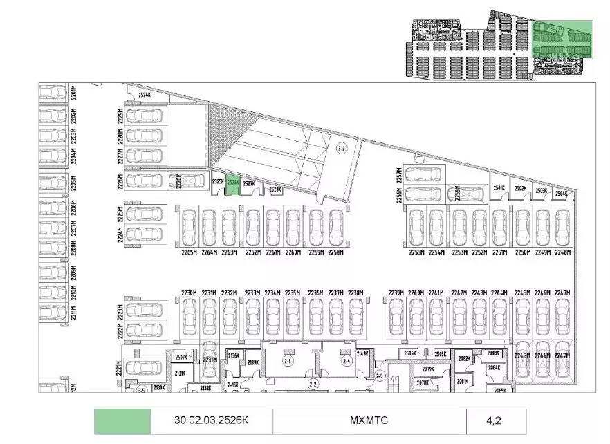 Гараж в Москва ул. Василия Ланового, 1к2 (4 м) - Фото 1