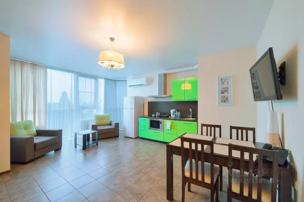 Комната Воронежская область, Воронеж ул. Пятницкого, 65А (56.0 м) - Фото 1