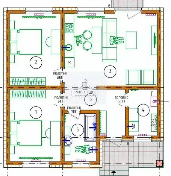 Дом в Челябинская область, Магнитогорск Светлый кп, ул. Майская (79 м) - Фото 2