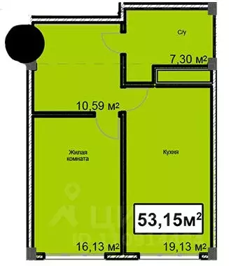 1-к кв. Ставропольский край, Ессентуки ул. Благодатная, 24 (53.15 м) - Фото 1