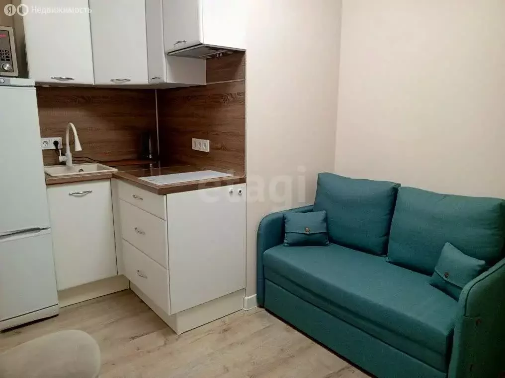 Квартира-студия: Тюмень, улица Константина Посьета, 9 (28.7 м) - Фото 2