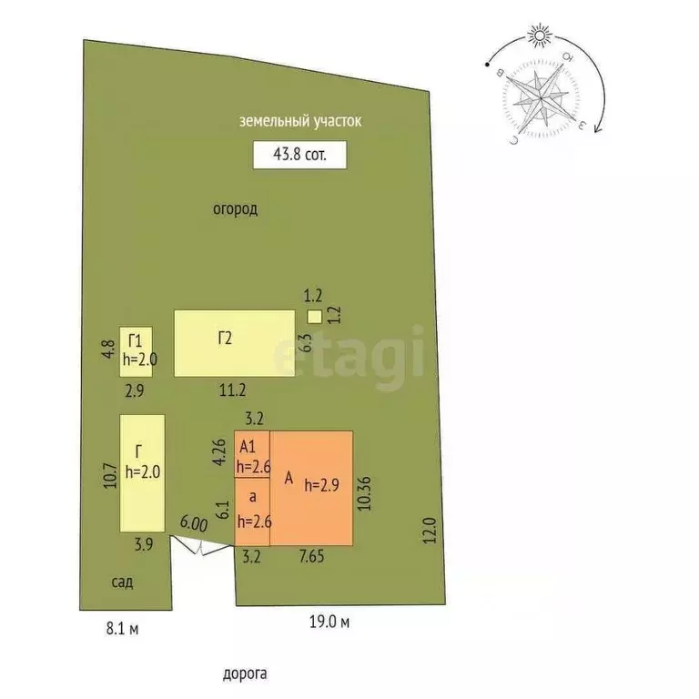 Дом в Башкортостан, Аургазинский район, Меселинский сельсовет, с. ... - Фото 2