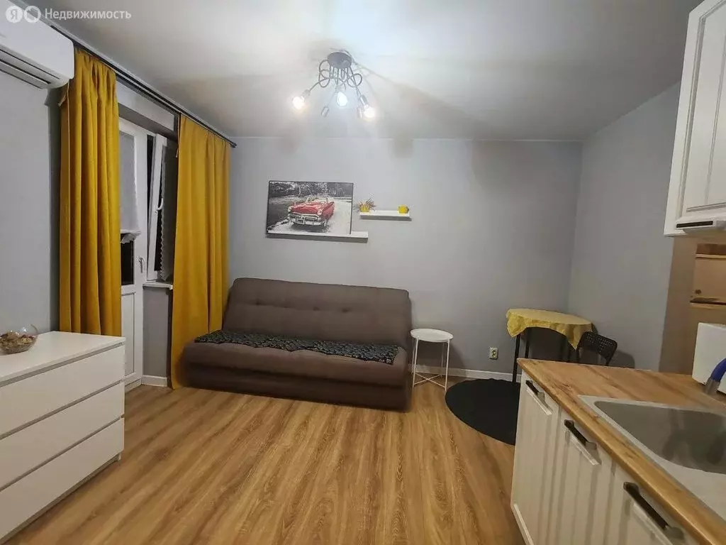 Квартира-студия: аул Новая Адыгея, Бжегокайская улица, 31/6к4 (21.8 м) - Фото 2