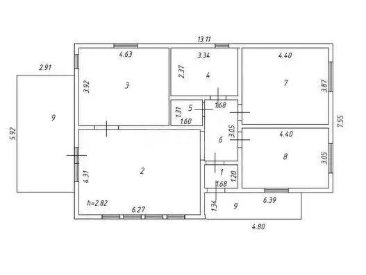 Дом в Костромской район, Сущёвское сельское поселение, посёлок ... - Фото 1