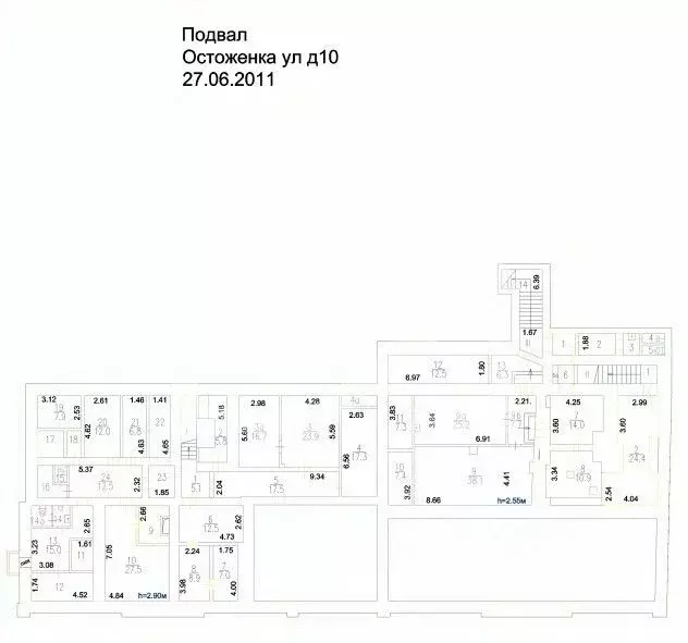 Помещение свободного назначения в Москва ул. Остоженка, 10 (4908 м) - Фото 2