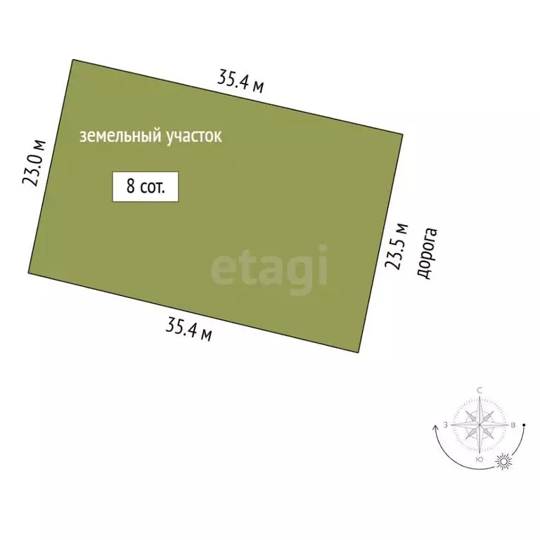 Участок в Башкортостан, Стерлитамакский район, Отрадовский сельсовет, ... - Фото 1