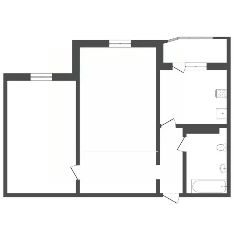 2-к кв. Тюменская область, Тюмень Широтная ул., 168к2 (62.6 м) - Фото 2