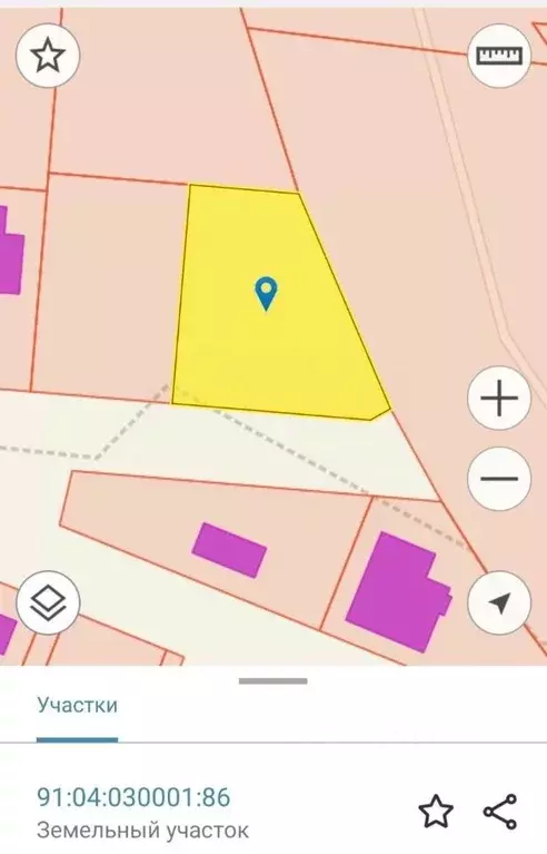 Участок в Севастополь с. Орловка, ул. Озерная, 42 (9.5 сот.) - Фото 2