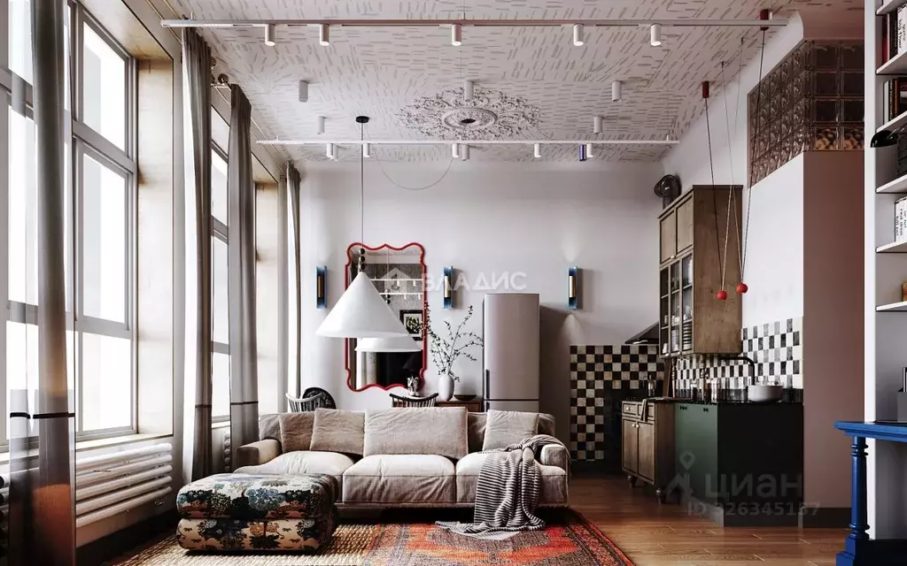 2-к кв. Башкортостан, Уфа ул. Пархоменко, 156Ж (50.8 м) - Фото 1