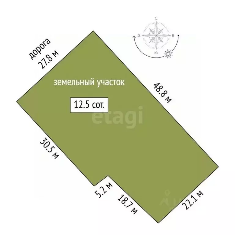 Участок в Ярославская область, Ярославский муниципальный округ, д. ... - Фото 1