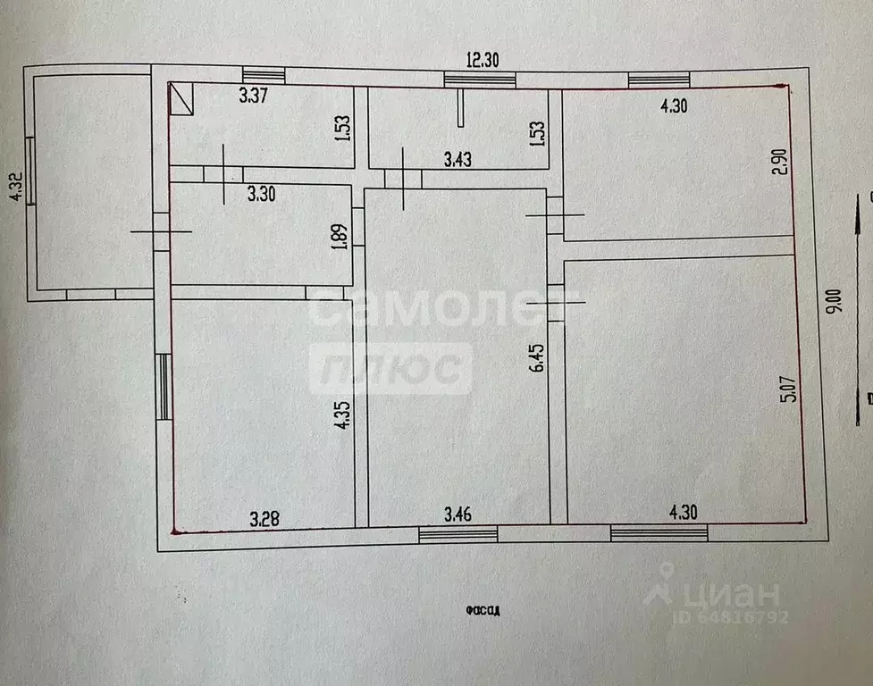 Дом в Алтайский край, Первомайский район, пос. Новый ул. Сибирская, 3 ... - Фото 2