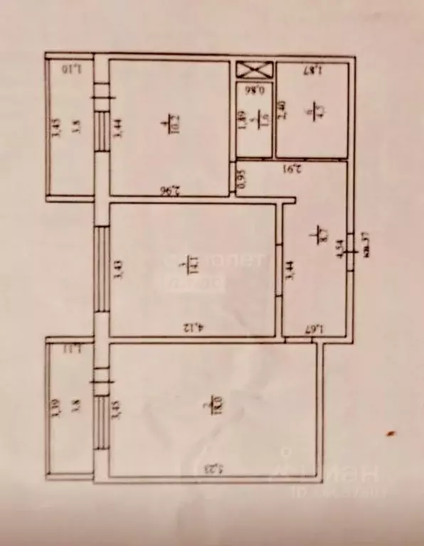 2-к кв. Оренбургская область, Оренбург Салмышская ул., 54 (57.1 м) - Фото 1