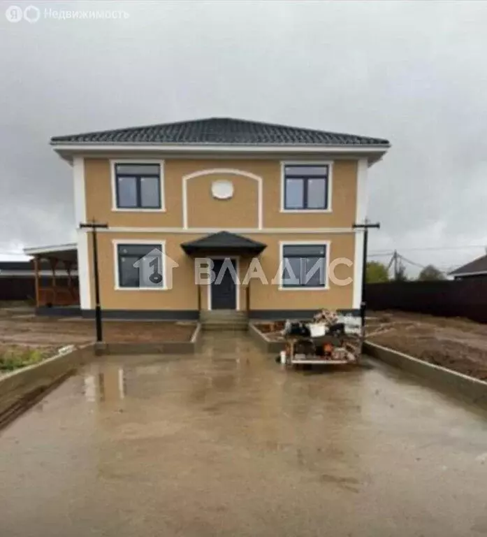 Дом в Московская область, городской округ Серпухов, деревня Верхние ... - Фото 0