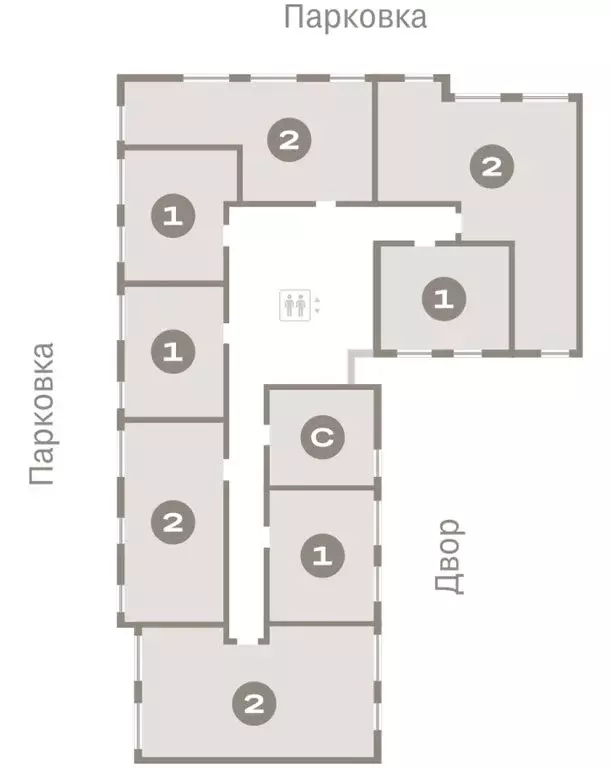 2-комнатная квартира: Екатеринбург, микрорайон Академический, 19-й ... - Фото 2