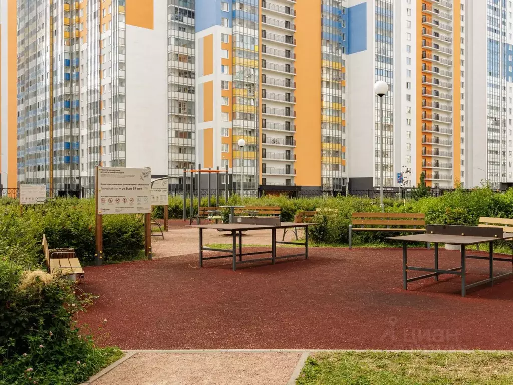 Студия Санкт-Петербург ул. Верхне-Каменская, 5 (24.1 м) - Фото 2
