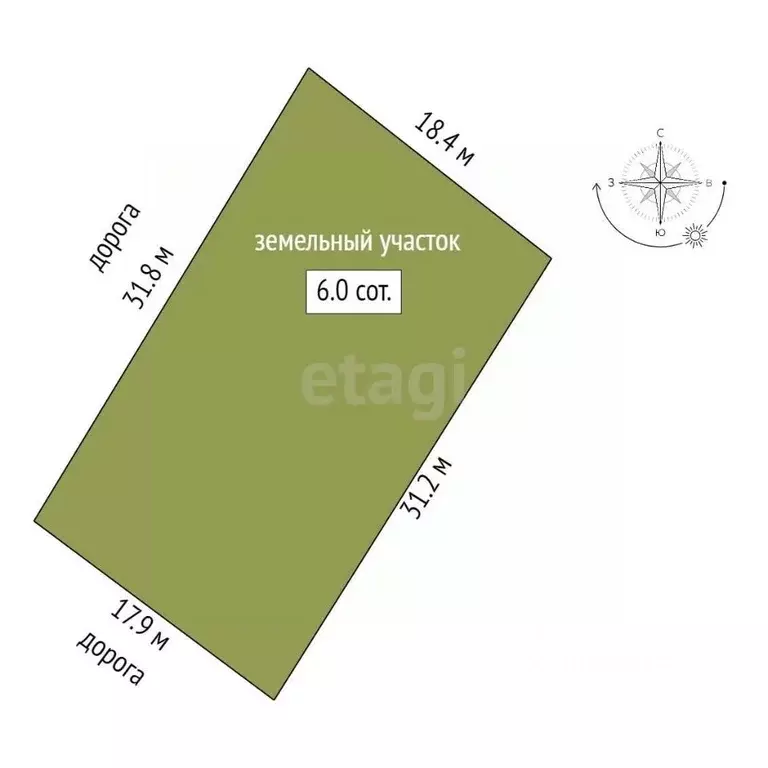 Участок в Башкортостан, Стерлитамакский район, Отрадовский сельсовет, ... - Фото 2