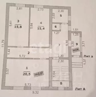 Дом в Белгородская область, Белгород Открытая ул., 1 (142 м) - Фото 2
