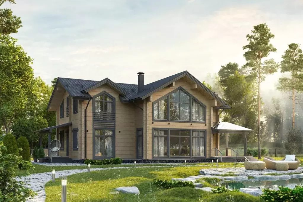 Дом в Ленинградская область, Всеволожский район, Куйвозовское с/пос, ... - Фото 2