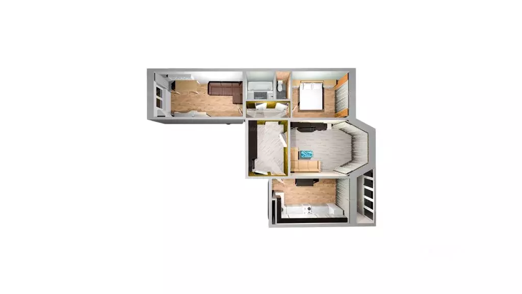 3-к кв. Орловская область, Орел бул. Молодежи, 14 (74.1 м) - Фото 1