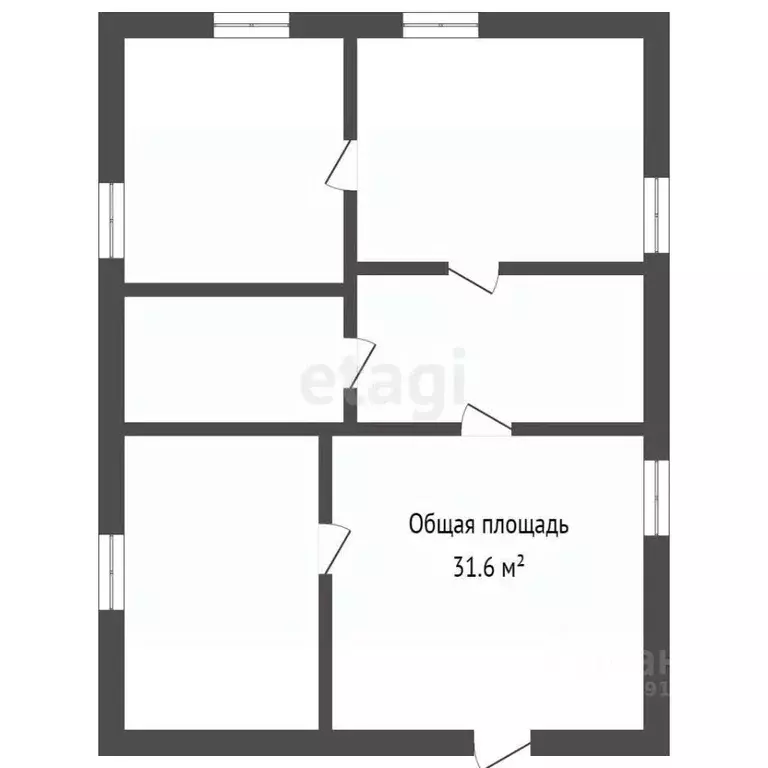 Дом в Кемеровская область, Междуреченск Логовая ул. (54 м) - Фото 1