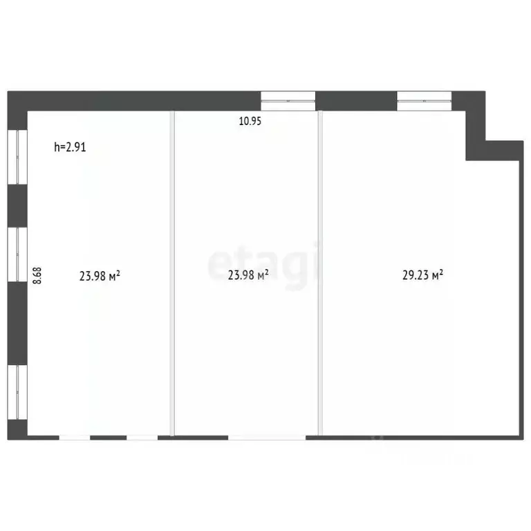 Офис в Калужская область, Калуга ул. Кутузова, 14 (29 м) - Фото 1