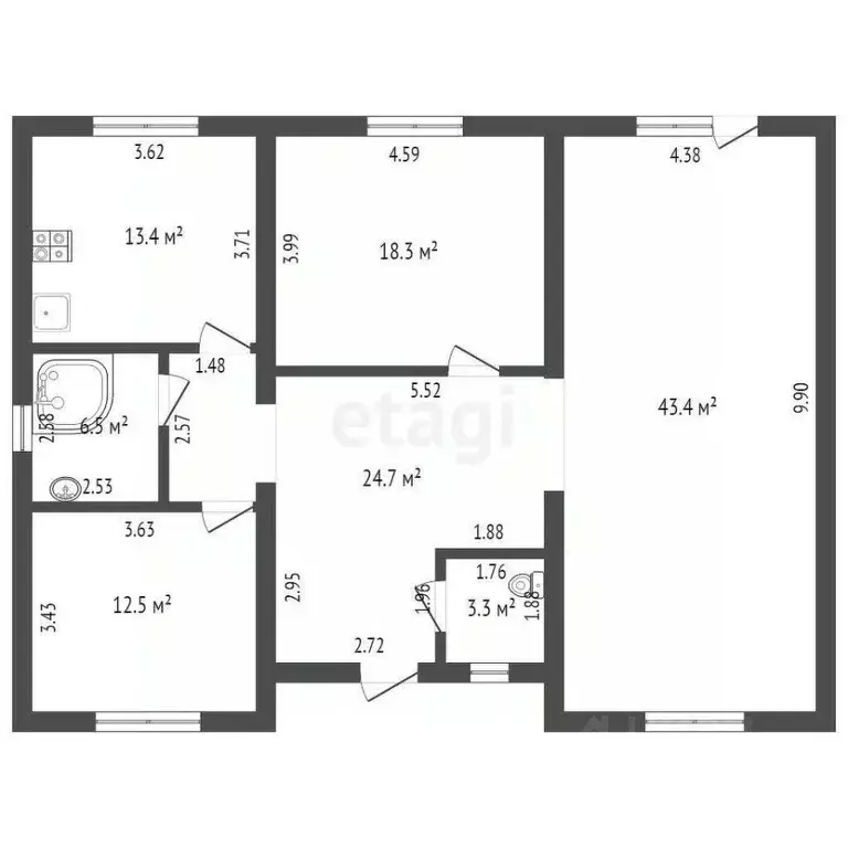 Дом в Самарская область, Самара Сорокины Хутора тер., ул. ... - Фото 2