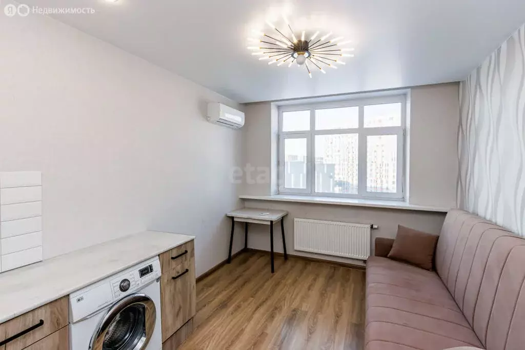 Квартира-студия: Тюмень, улица Первооткрывателей, 2 (18 м) - Фото 1