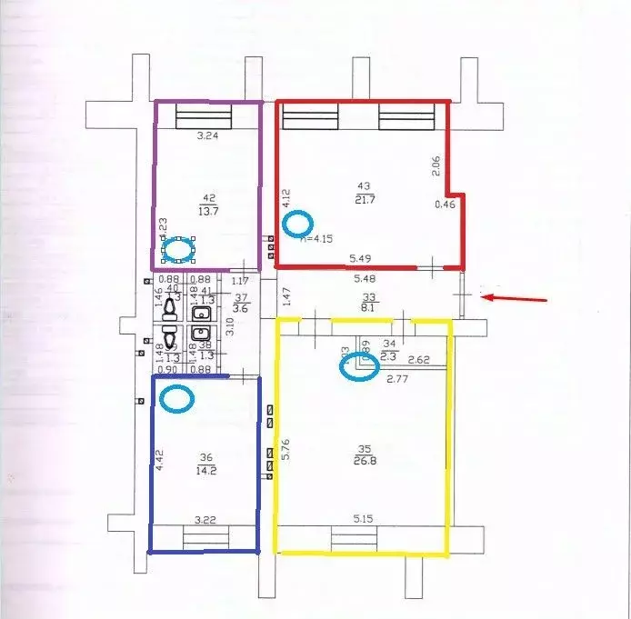 Помещение свободного назначения в Татарстан, Казань Гвардейская ул., ... - Фото 1