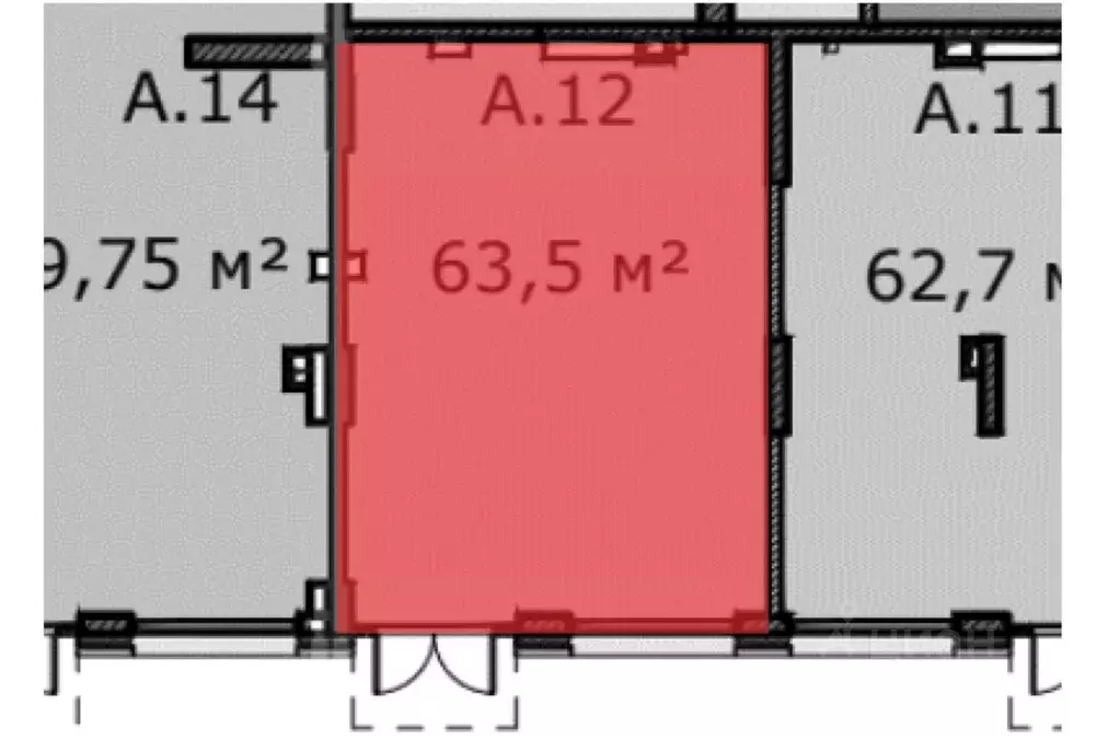Торговая площадь в Москва Волоколамское ш., 97 (64 м) - Фото 2